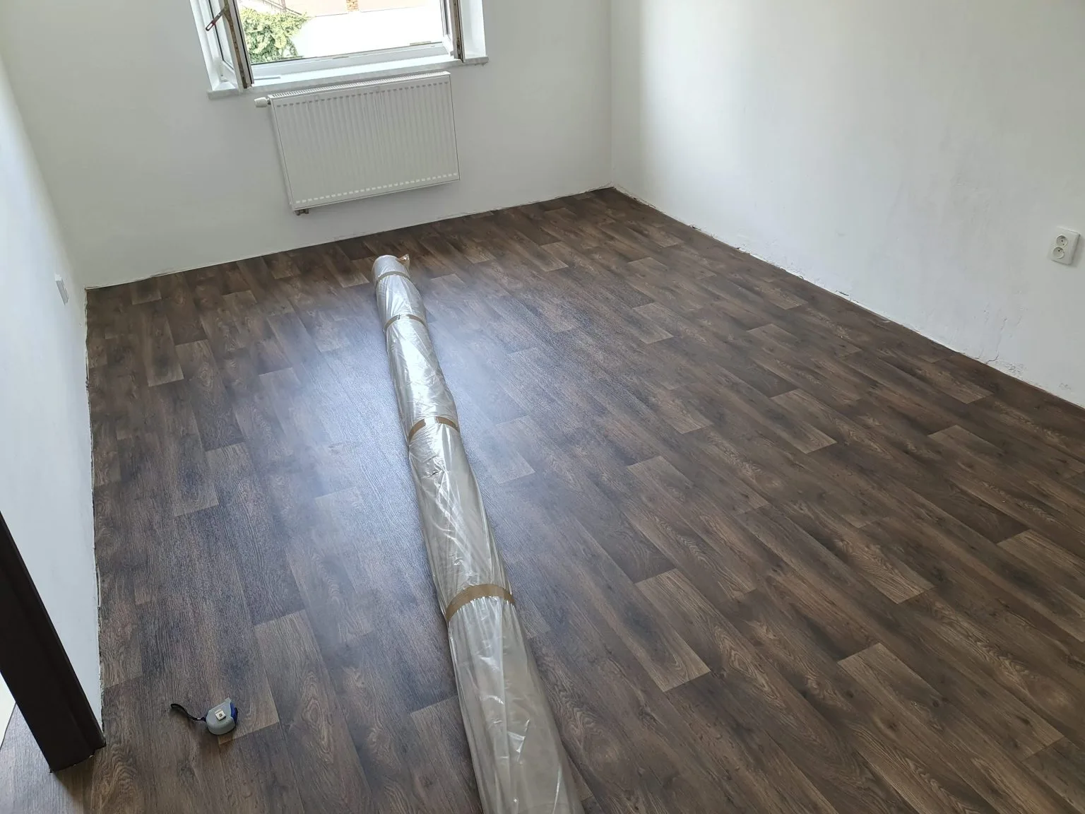 Také jsme použili nové lino